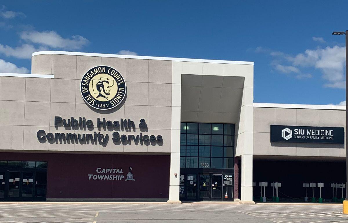 Sangamon County Public Health Building in 2024.