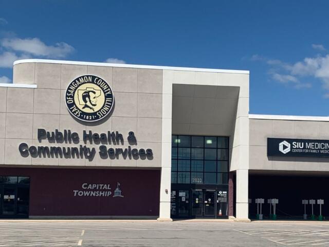Sangamon County Public Health Building in 2024.