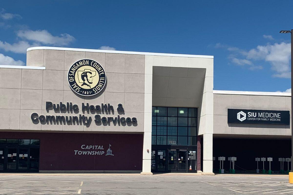 Sangamon County Public Health Building in 2024.