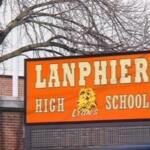 Lanphier High School sign