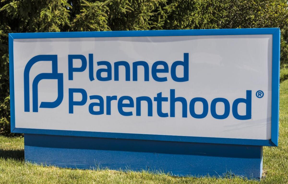 Planned Parenthood sign