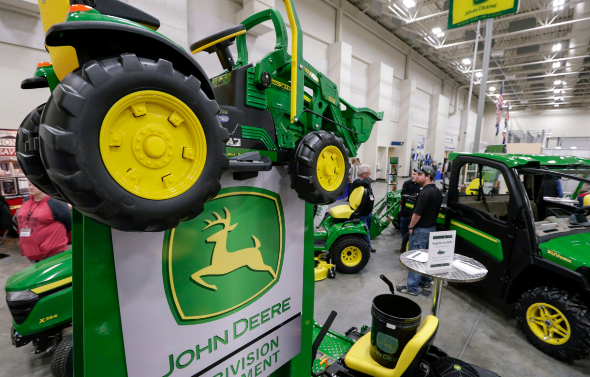 John Deere showroom
