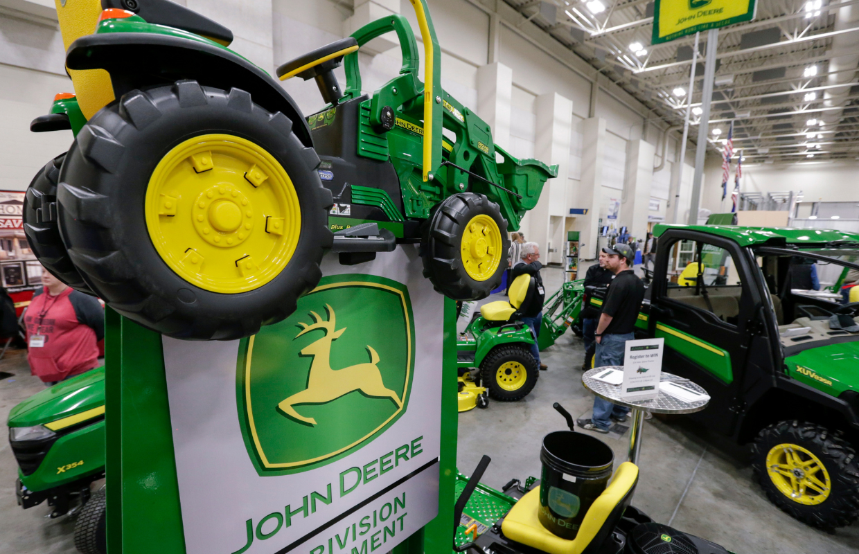 John Deere showroom