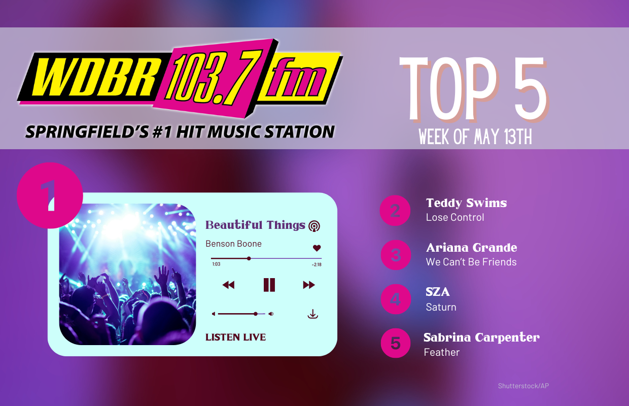 WDBR Top 5
