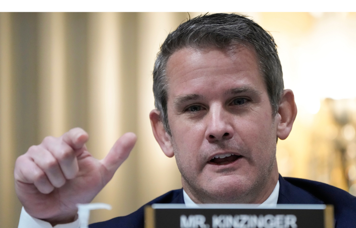 Former Rep. Kinzinger