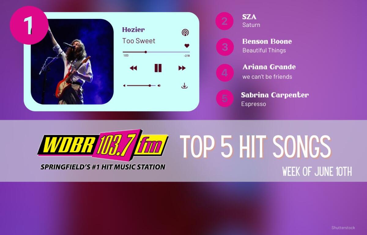 WDBR Top 5