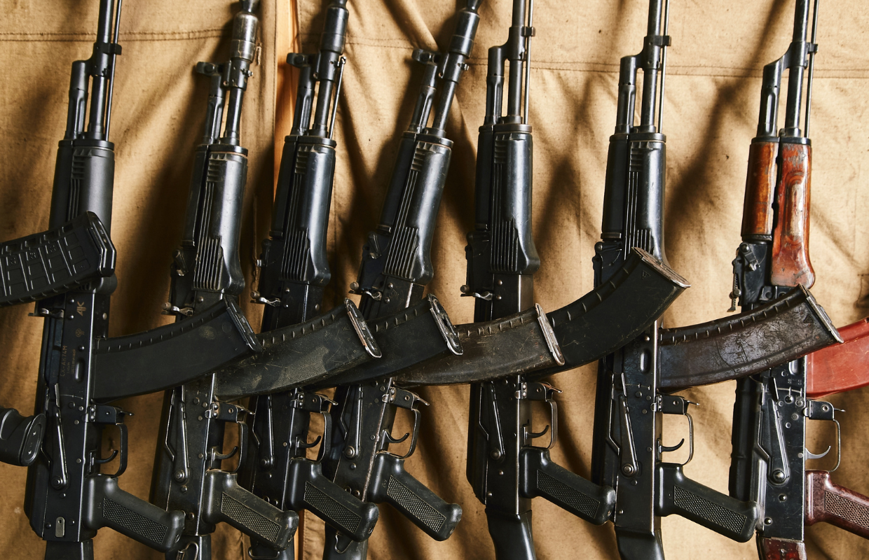 AK-47s