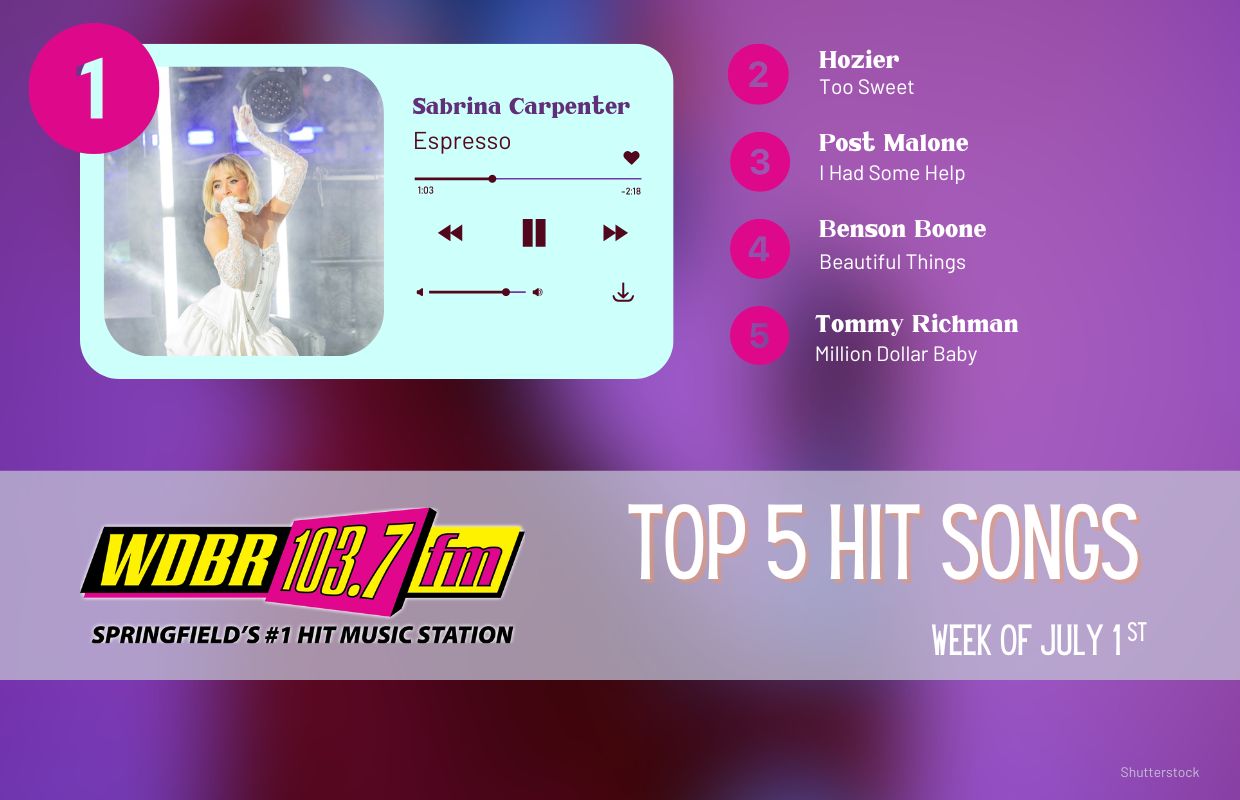 WDBR Top 5