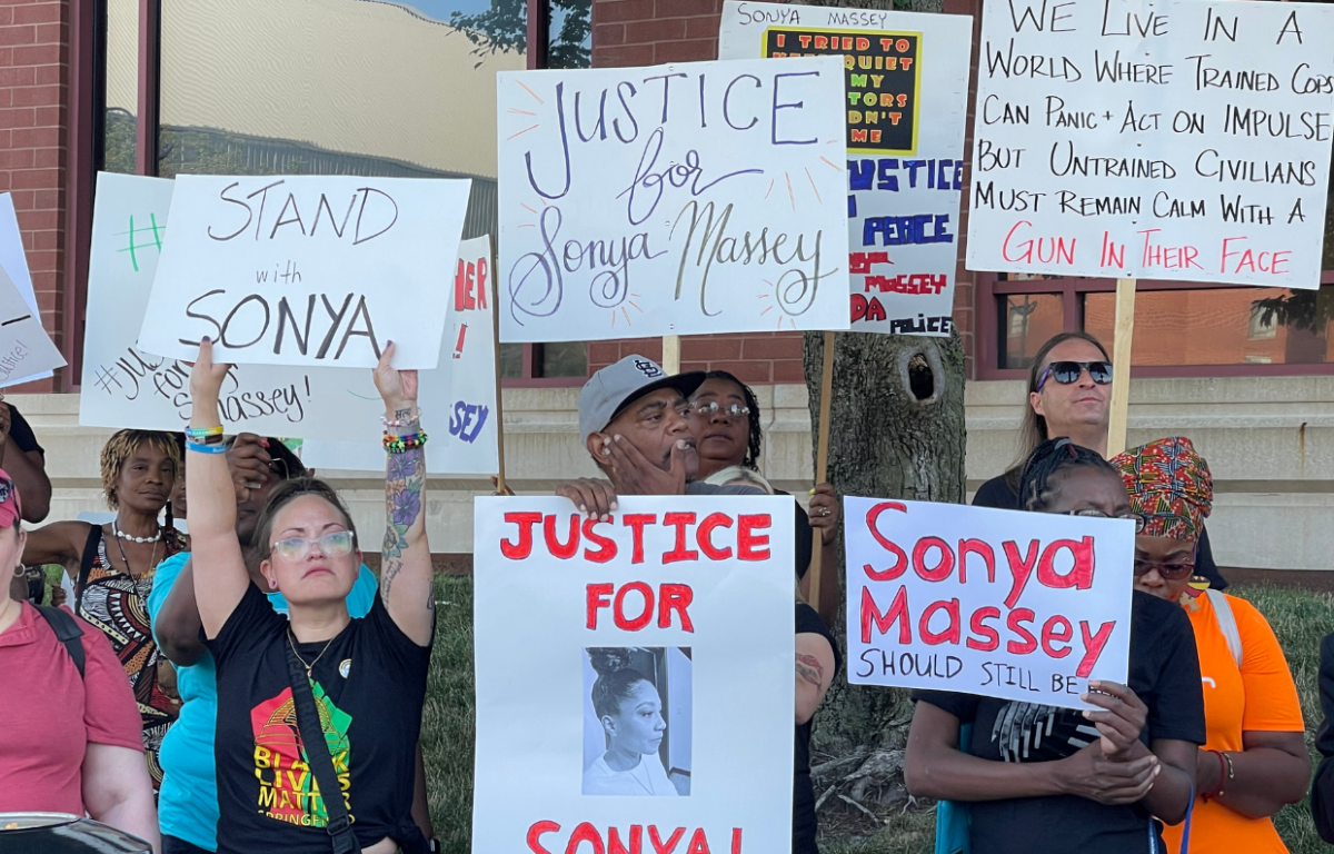 Massey Protest