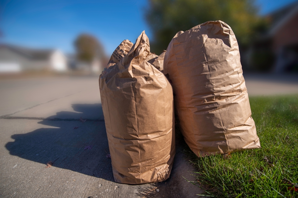 Lawn waste bags