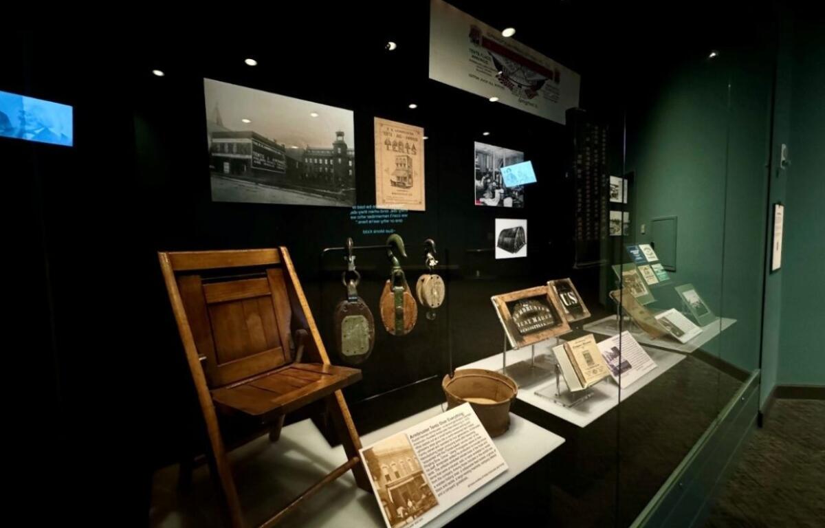 Armbruster exhibit at ALPLM