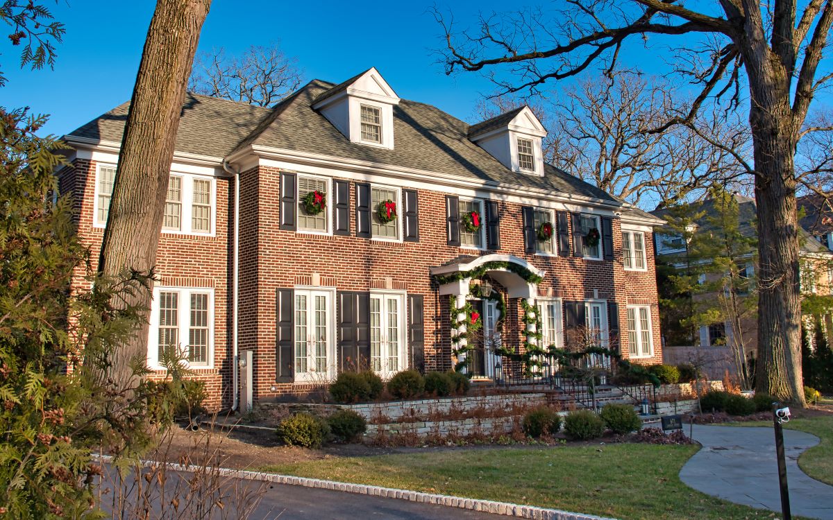 Home Alone house in Winnetka, IL