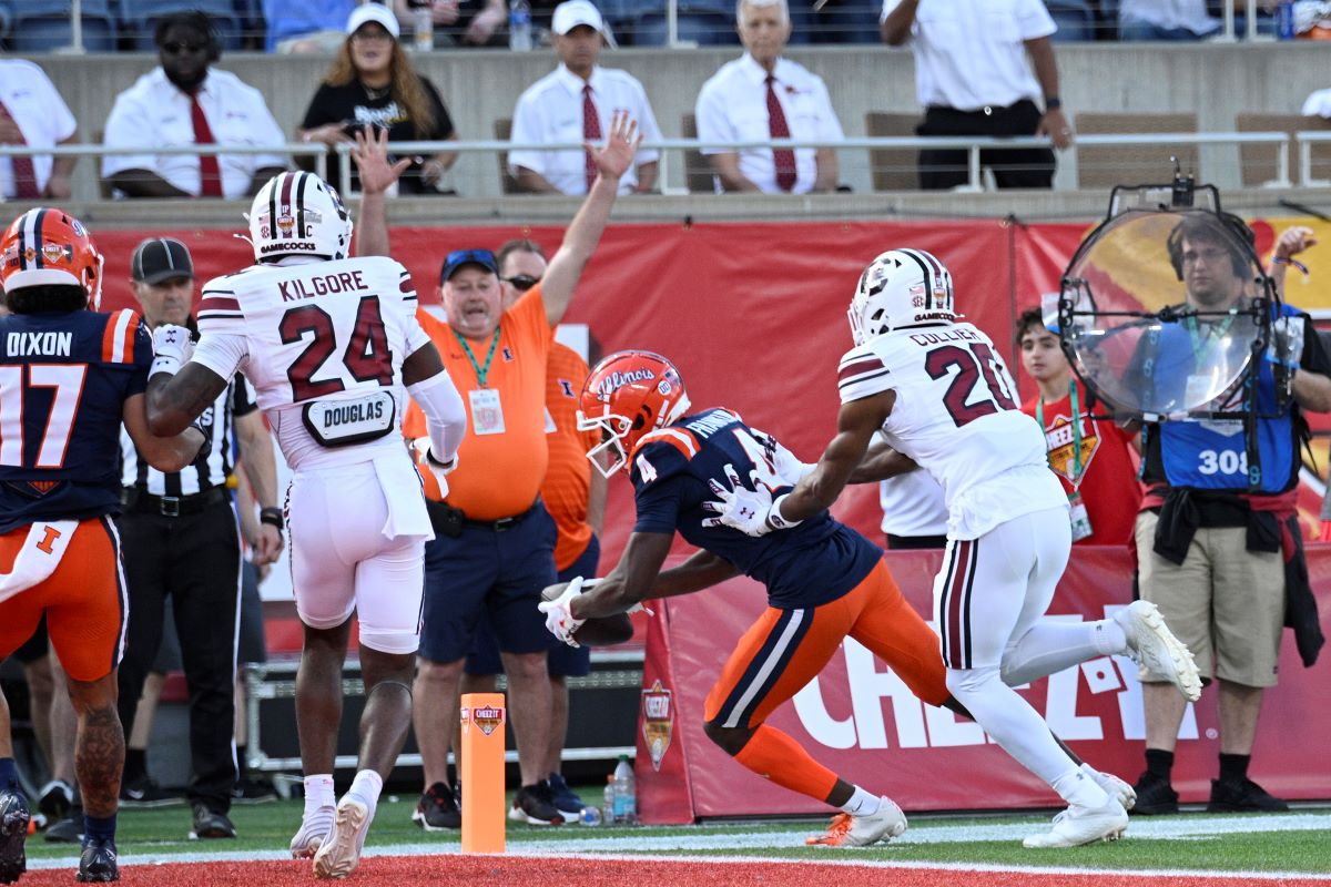 Illinois and South Carolina in the Citrus Bowl