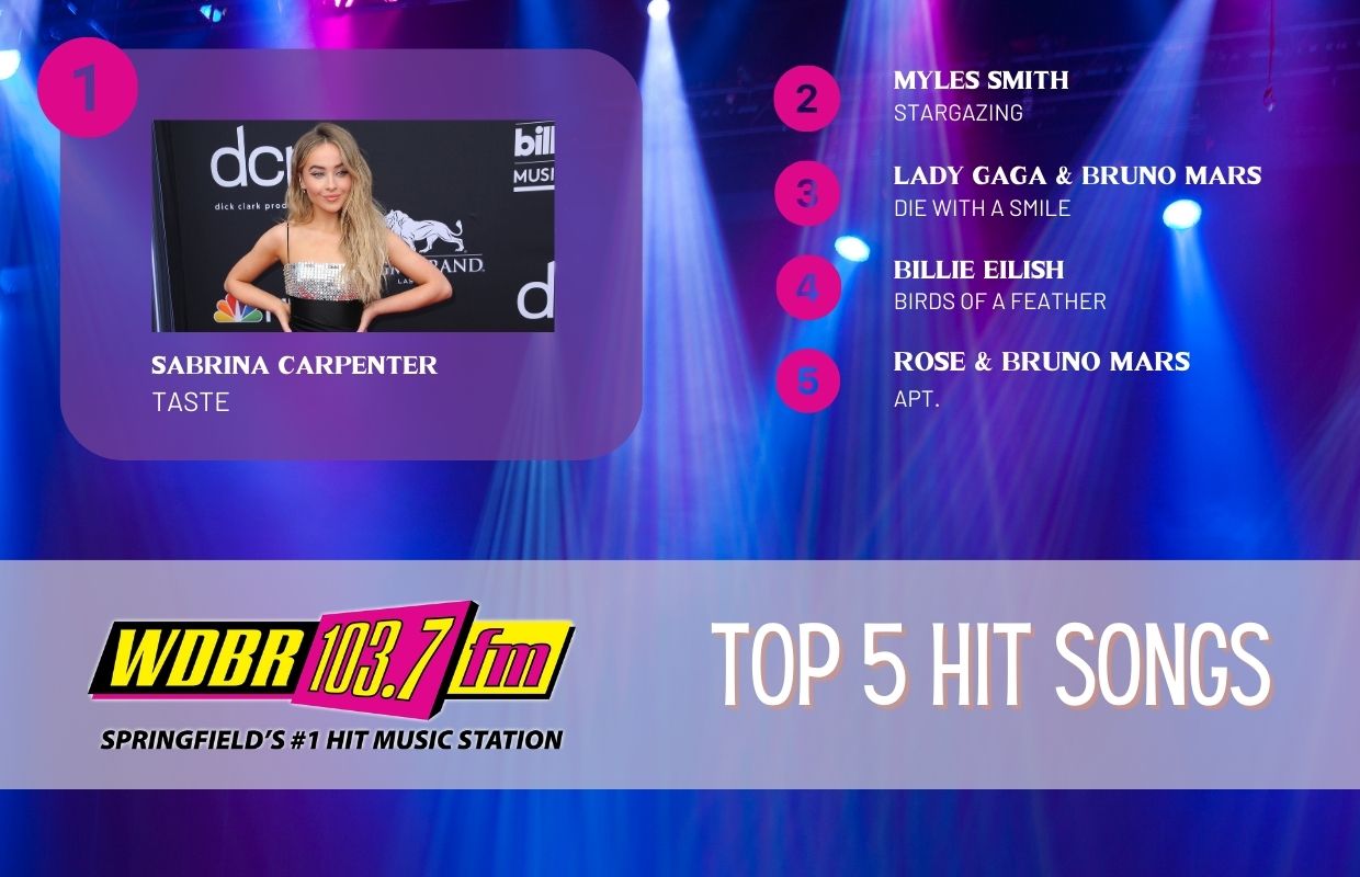 WDBR Top 5