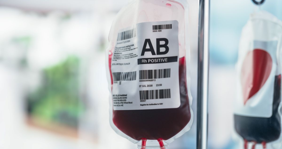 Donated blood