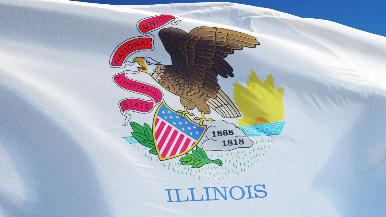 Illinois state flag