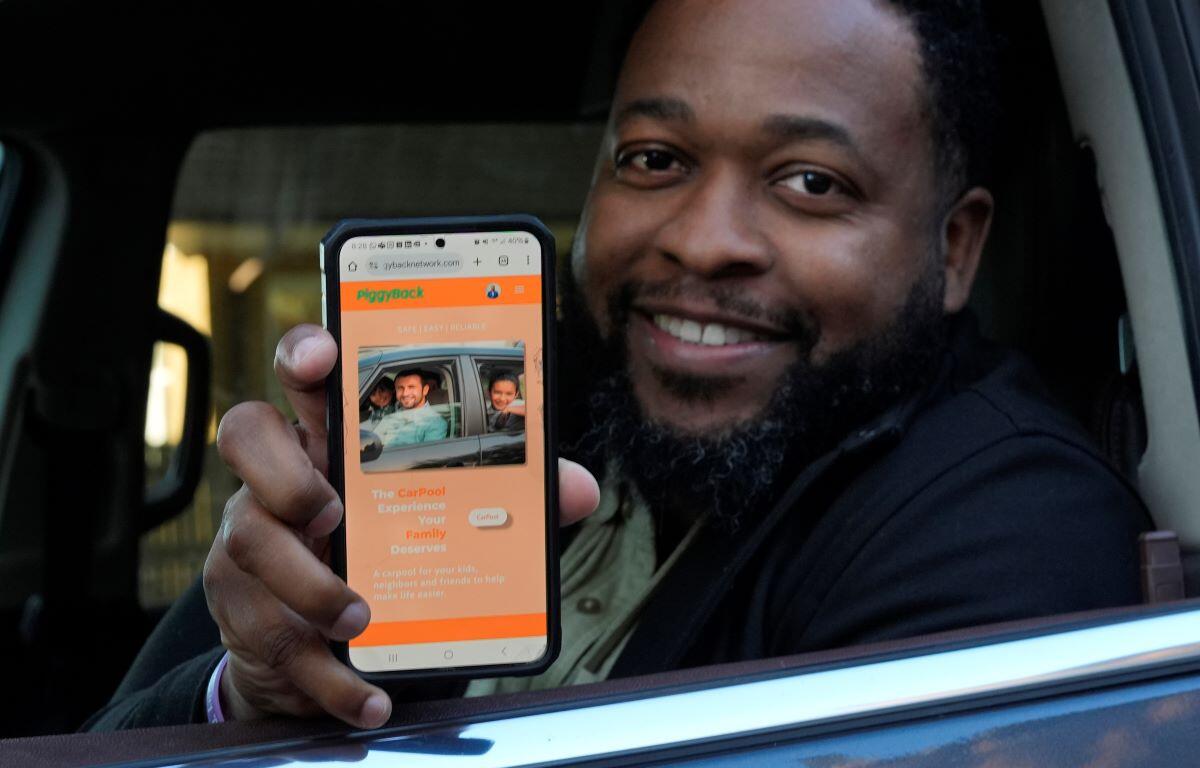 School rideshare app