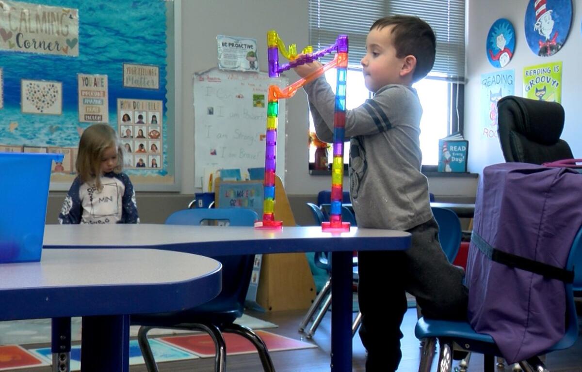 Rochester Pre-K classroom