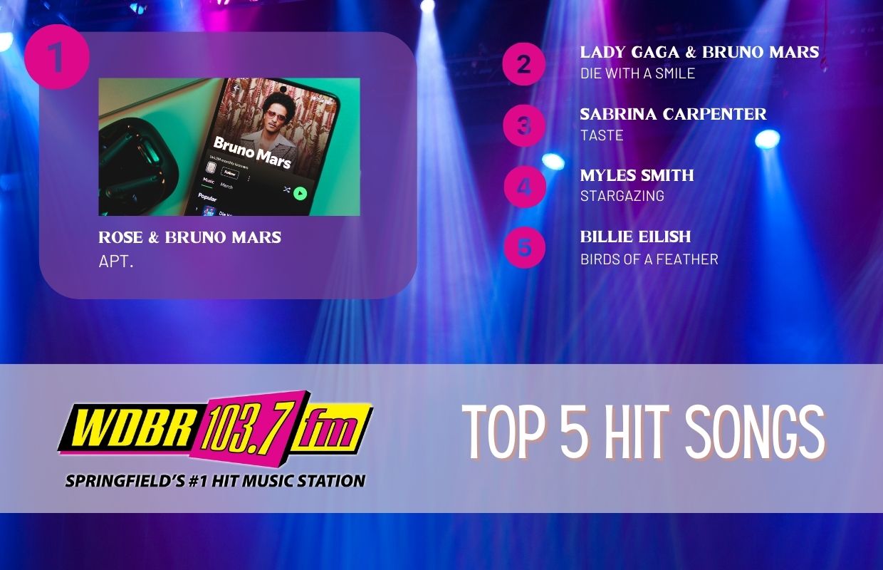 WDBR Top 5