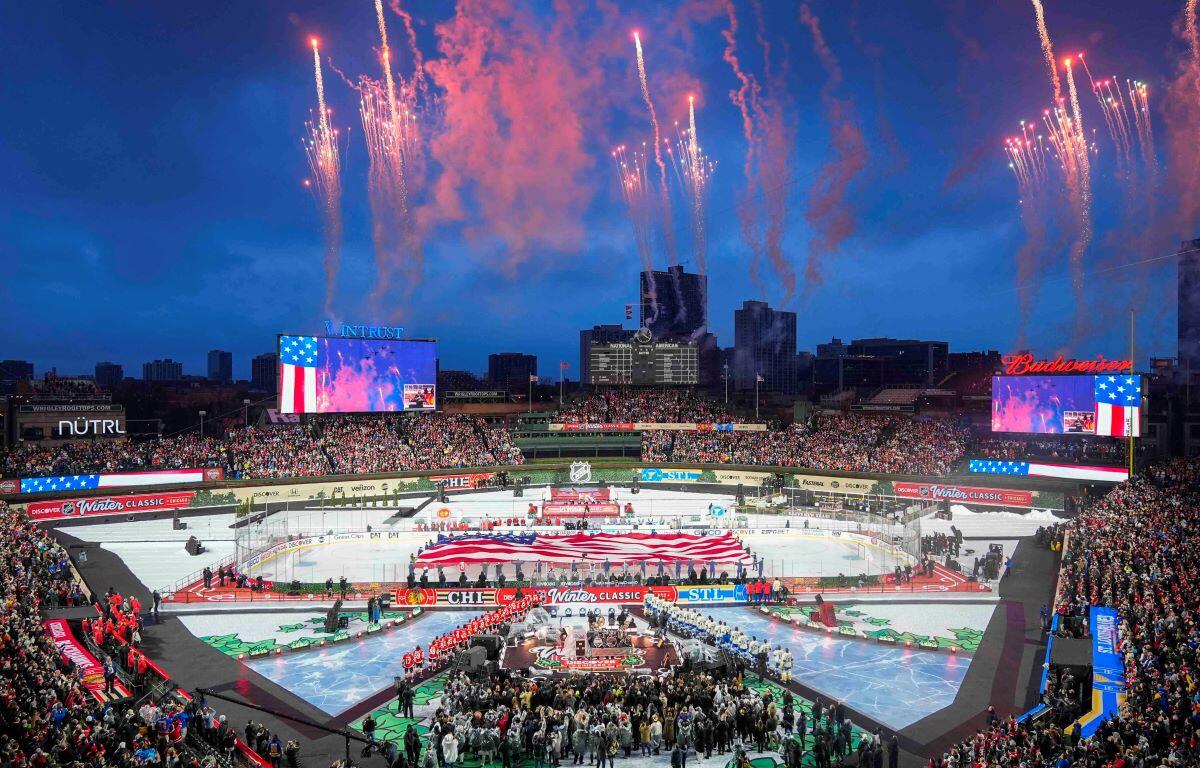 Winter Classic at Wrigley Field