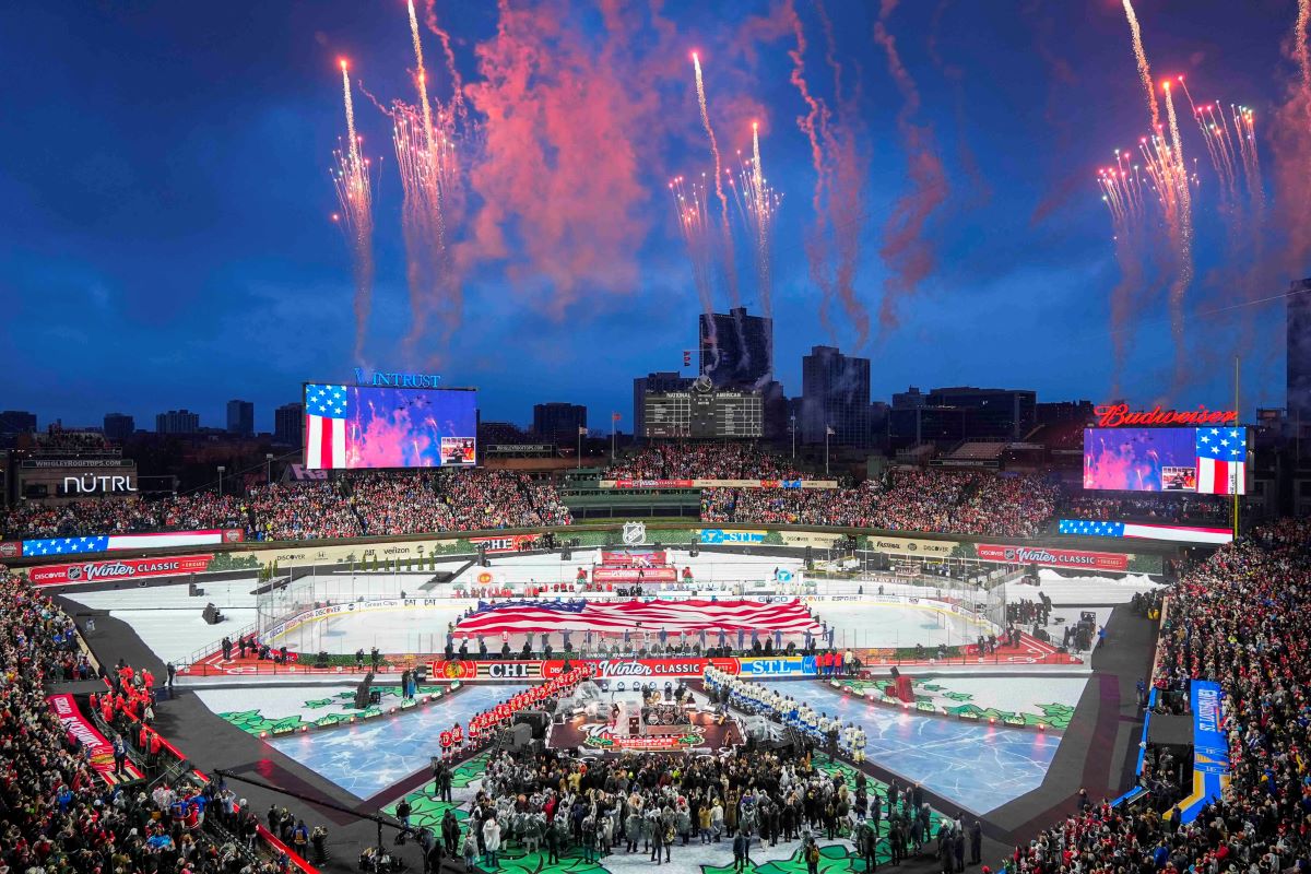 Winter Classic at Wrigley Field
