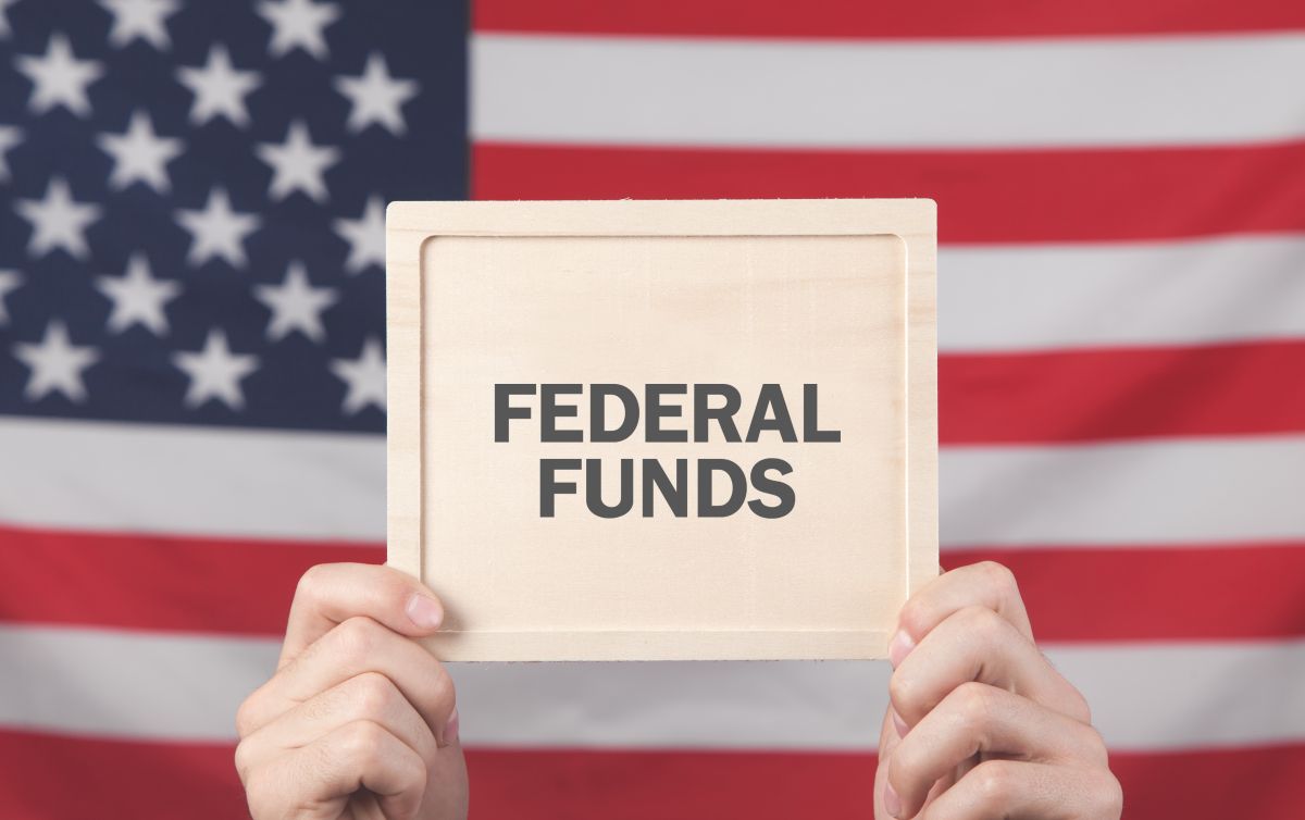 federal funds sign
