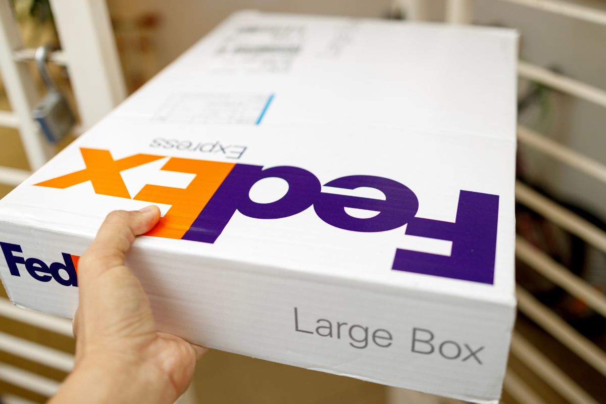 FedEx box
