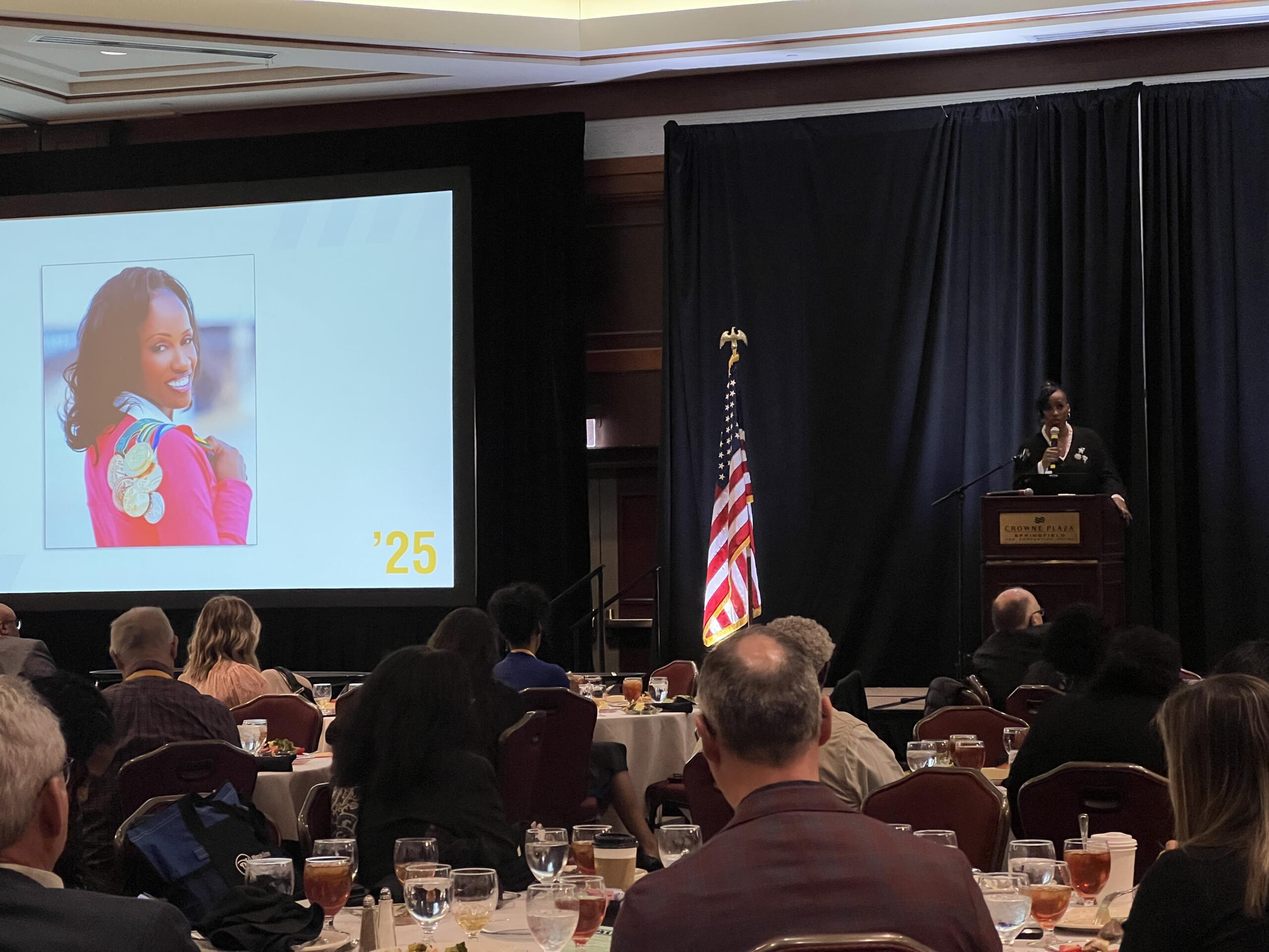 Jackie Joyner-Kersee at the Today's Challenge, Tomorrow's Reward Conference