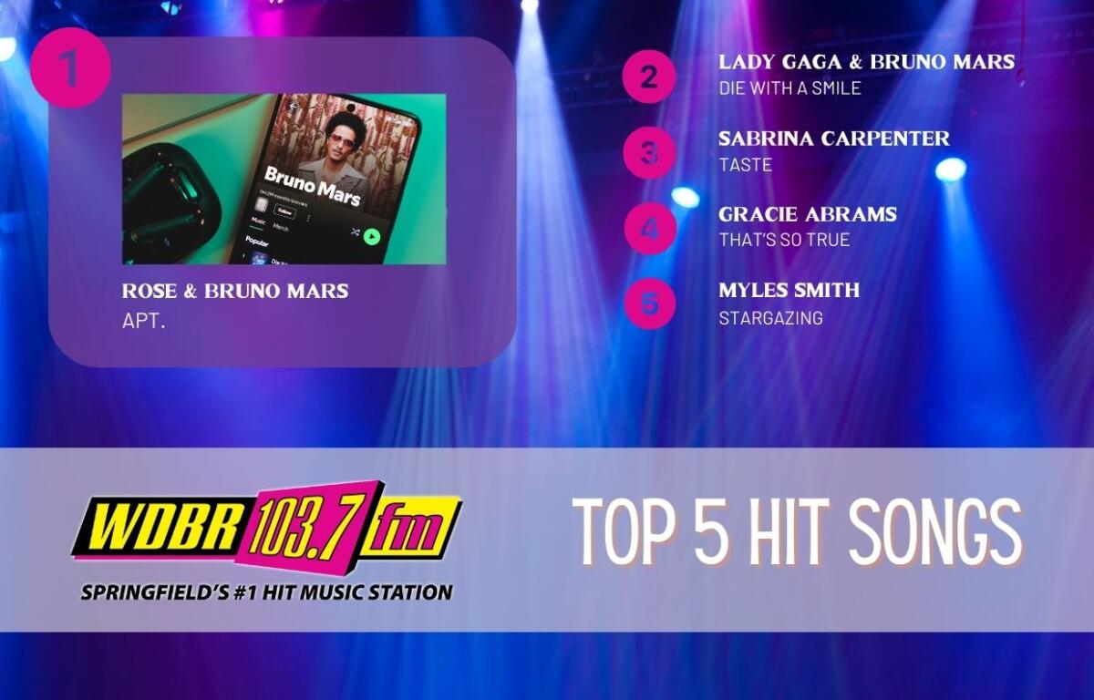 WDBR Top 5