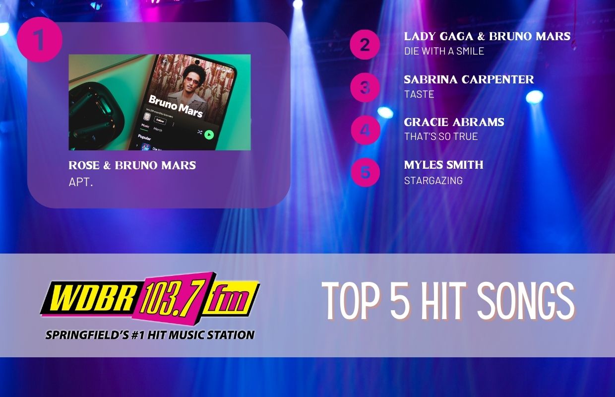 WDBR Top 5