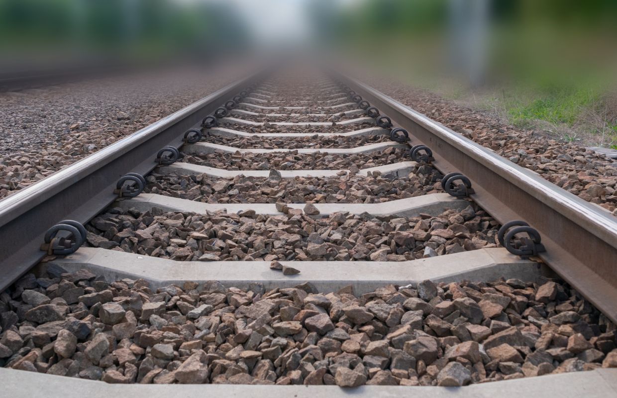 Railroad tracks