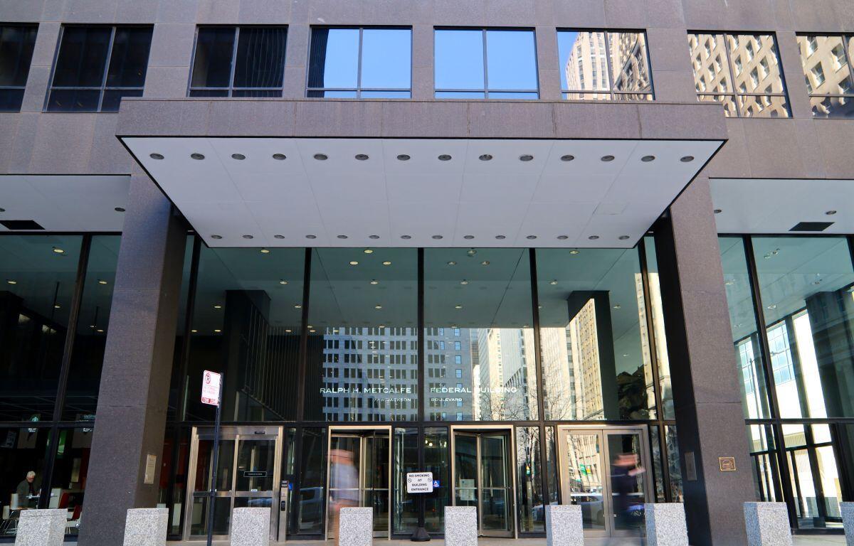 The Ralph H. Metcalfe Federal Building in Chicago's Loop houses the Midwest Regional Office of the U.S. Department of Housing and Urban Development. HUD last month notified fair housing nonprofits across the country, including several in Illinois, that their Fair Housing Initiatives Program grant funding would be cut off. (Capitol News Illinois photo by Andrew Adams)