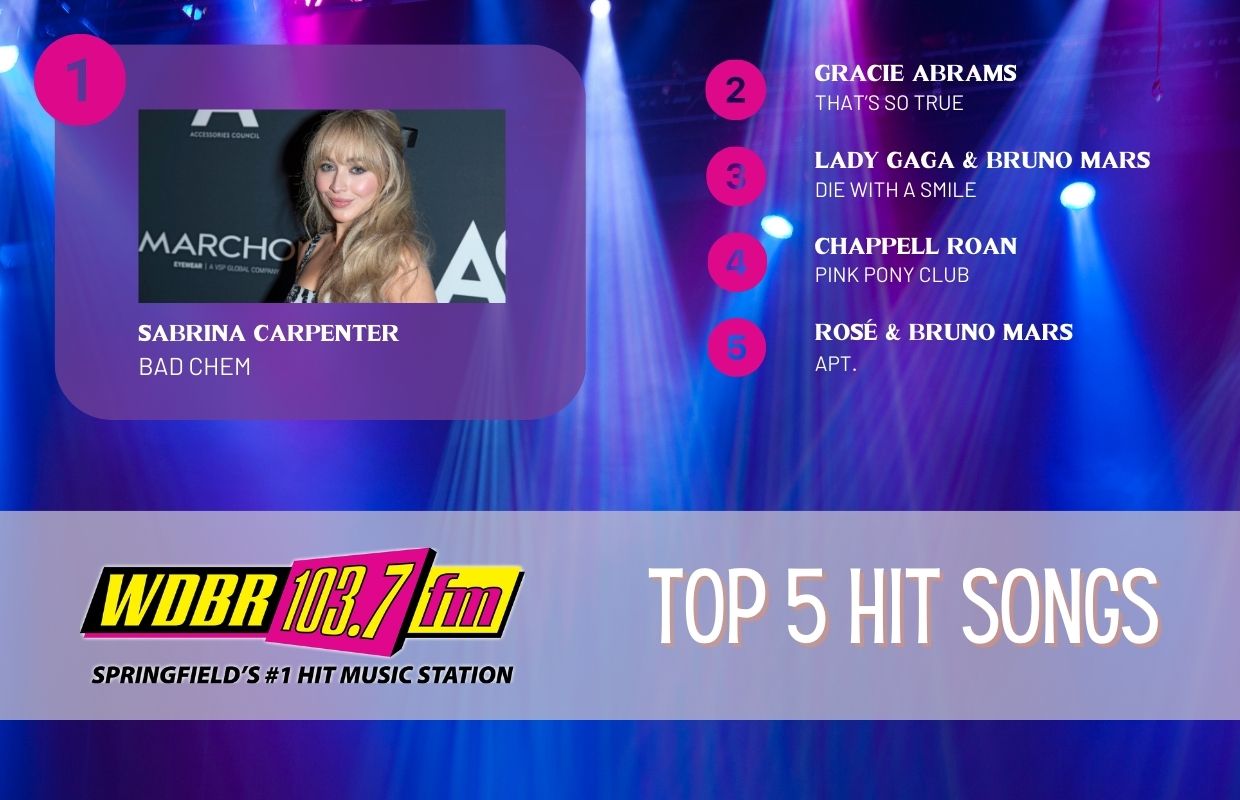 WDBR Top 5