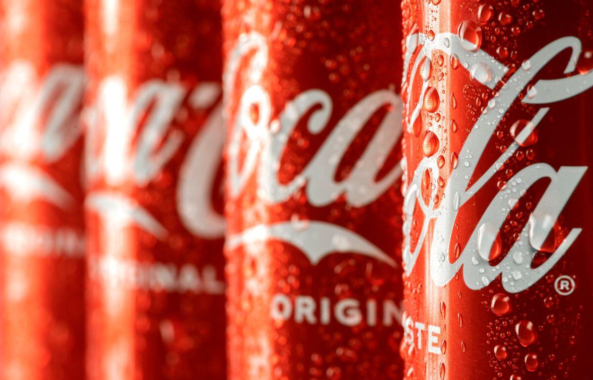 Coca-Cola cans