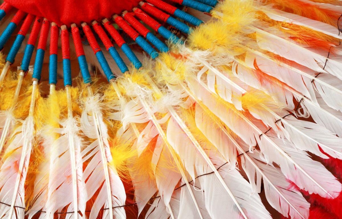 Native American feathers