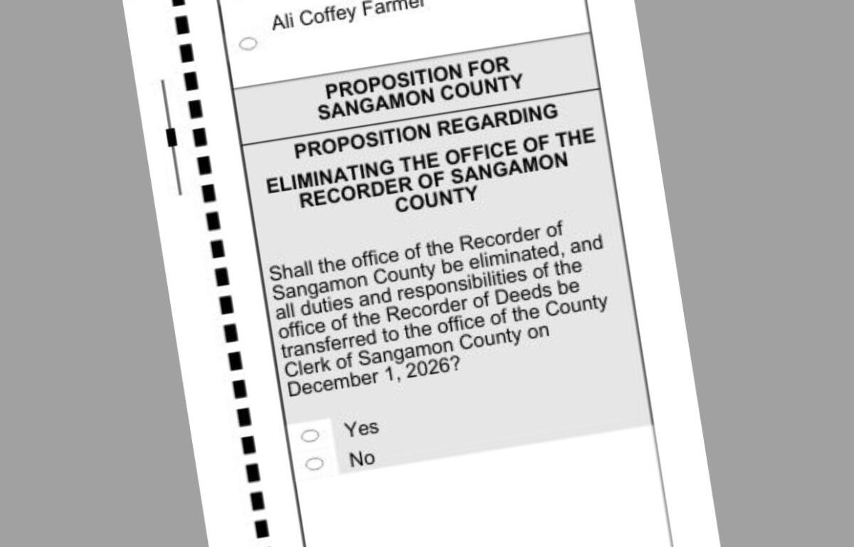 Sample ballot