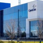 A new data center owned by CyrusOne is being built in Aurora. The Texas-based CyrusOne received state backing for the project in 2024. (Capitol News Illinois photo by Andrew Adams)