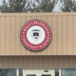 Ball Chatham Schools logo on a district building