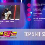 WDBR Top 5
