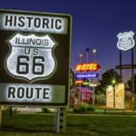 Neon sign park at Illinois State Fairgrounds