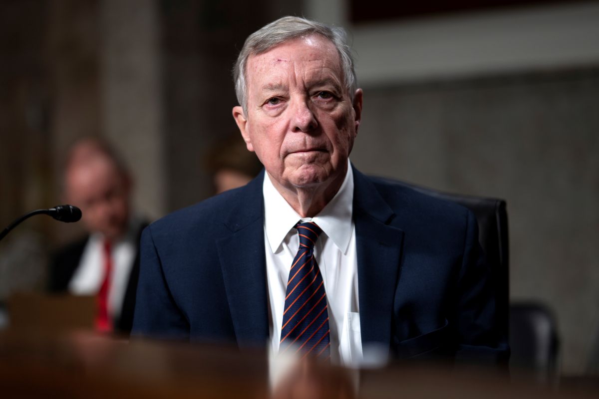 Senate Judiciary Committee Chairman Dick Durbin, D-Ill., is seen at the Capitol in Washington, Thursday, Nov. 14, 2024. (AP Photo/J. Scott Applewhite, File)