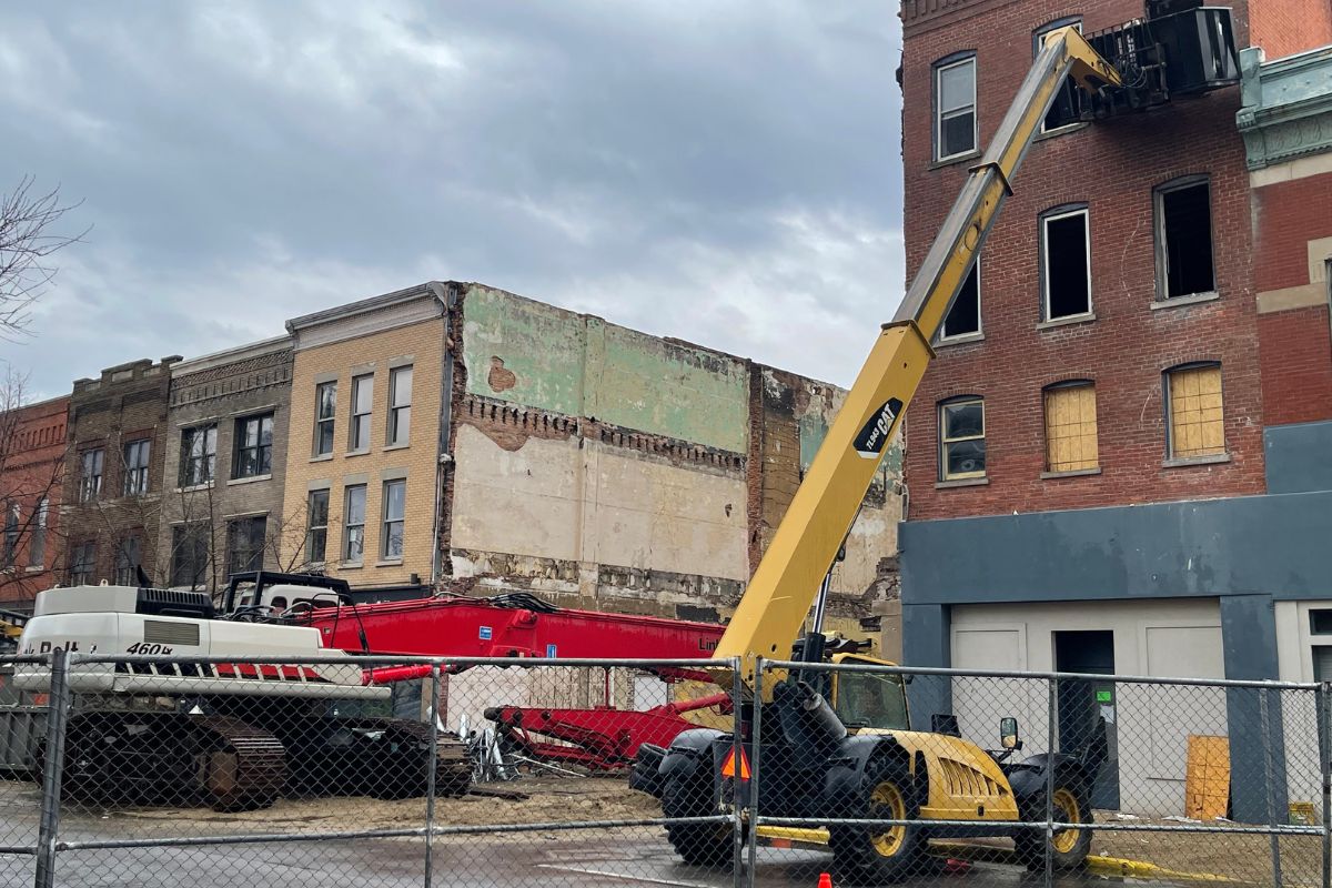 400 block of East Adams on March 4, 2025.