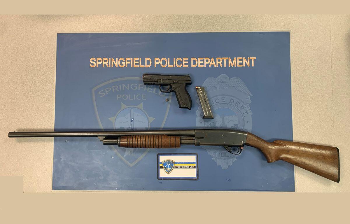 Weapons seized by SPD