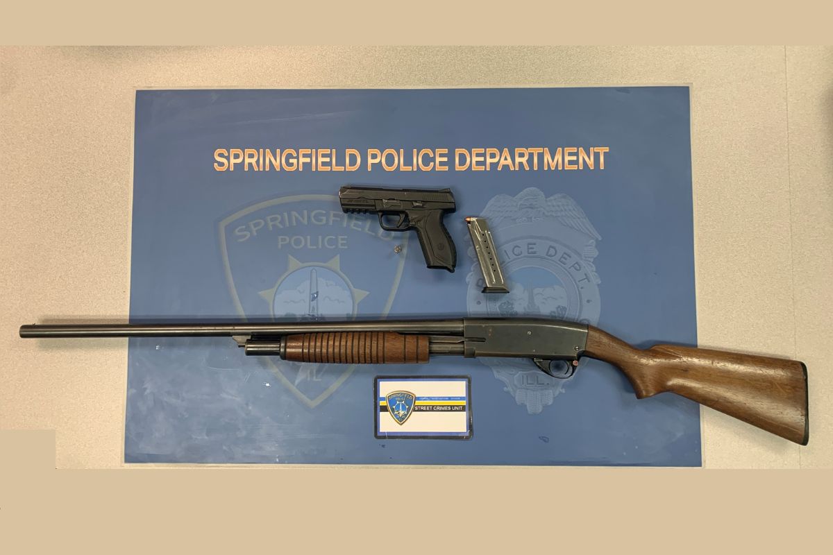 Weapons seized by SPD