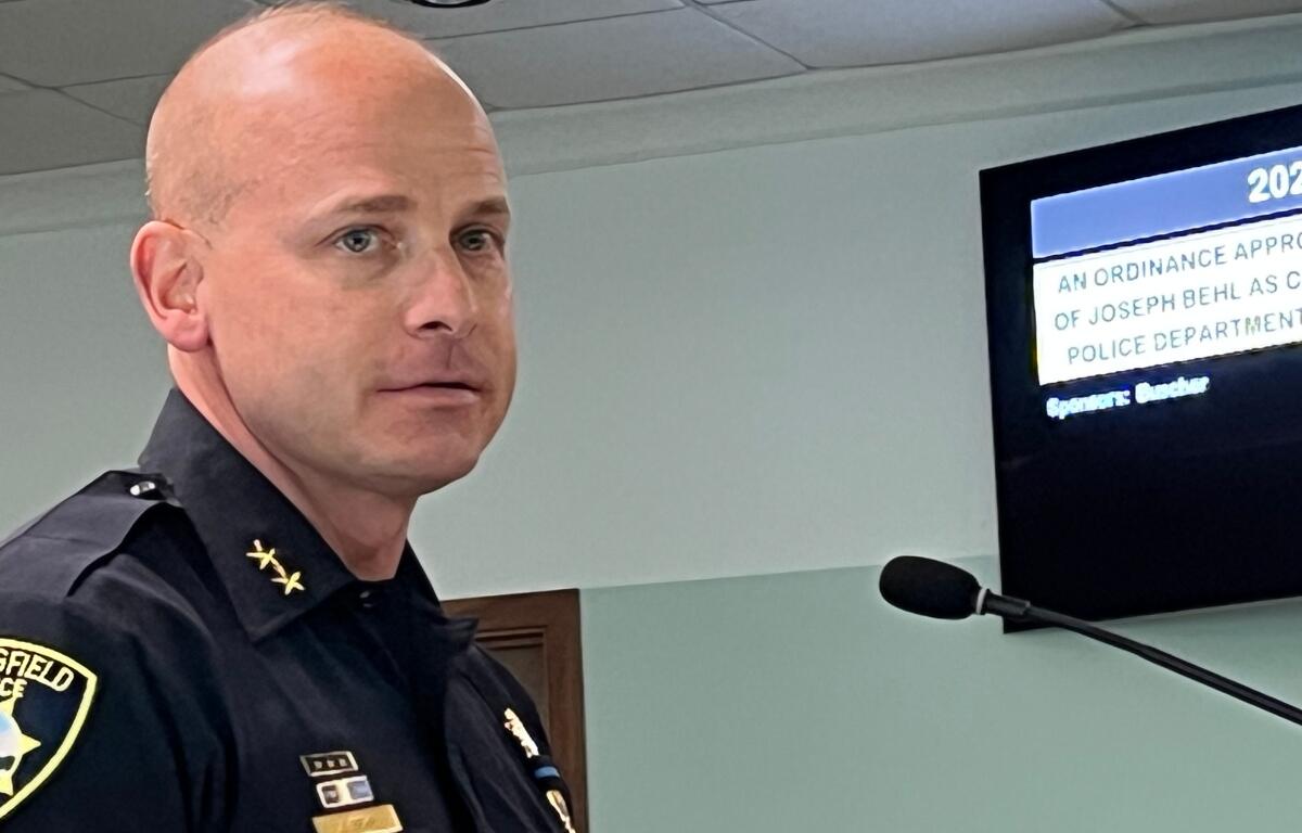 Springfield Police Chief Joseph Behl