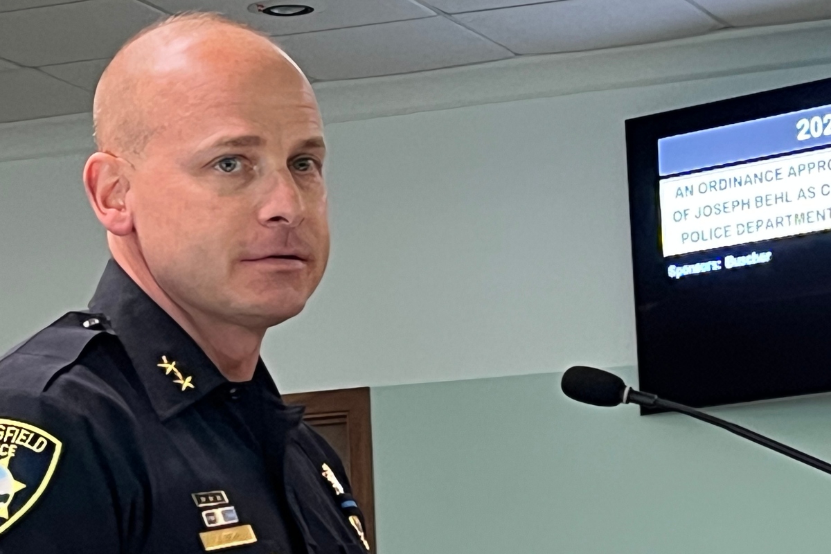 Springfield Police Chief Joseph Behl
