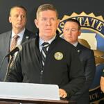 ISP Director Brendan Kelly provides update on investigation into Chatham crash at YNOT on April 28, 2025.