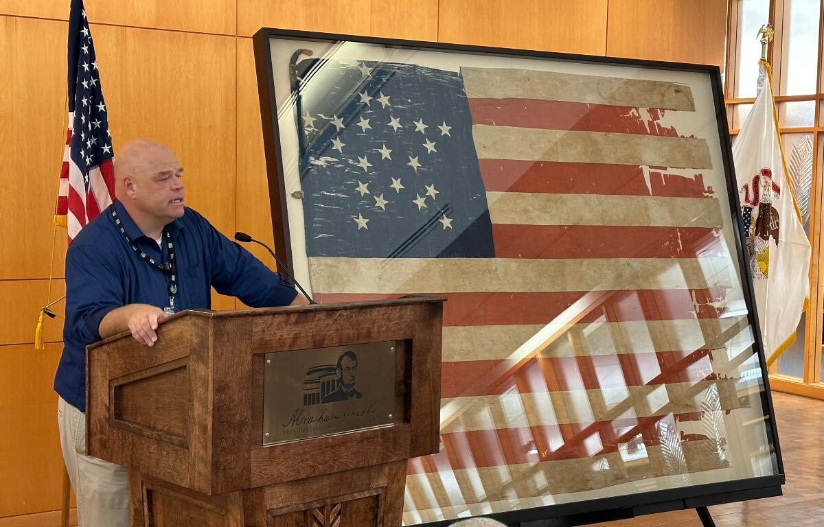 21 star flag at ALPLM WS