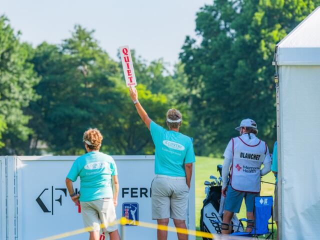 A scene from the 2025 Memorial Health Championship
