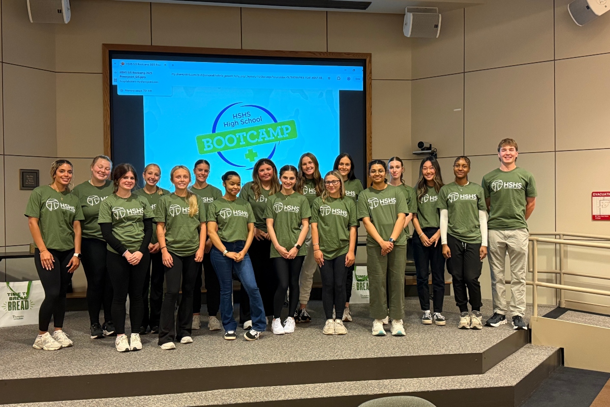 Seventeen local high school students recently stepped into the world of health care at HSHS St. John’s Hospital’s first High School Healthcare Bootcamp of the summer.